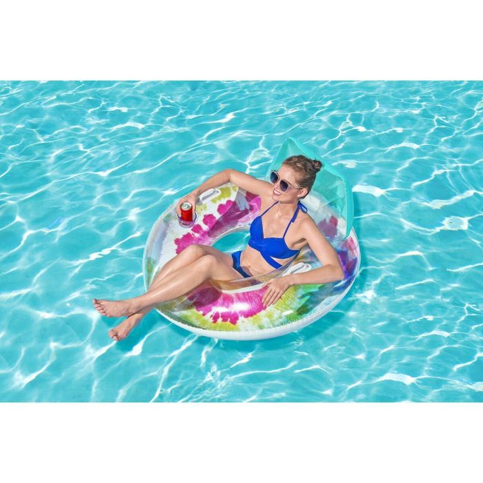 Boya - Bestway - Multicolor - Diámetro 117 cm - Con reposacabezas, asas y portavasos 23 Boya - Bestway - Multicolor - Diámetro 117 cm - Con reposacabezas, asas y portavasos 23