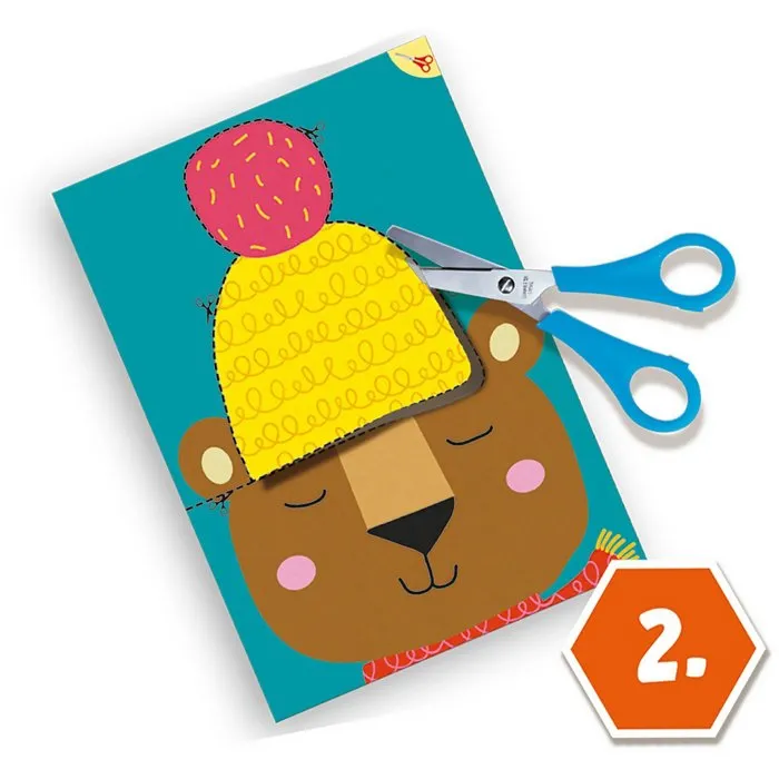 Ses Creative Aprendo a Cortar Paso a Paso Tijeras Seguras para Niños, Corta Solo Papel, Ideal para Iniciarse en el Corte y Estimular la Creatividad Infantil 3