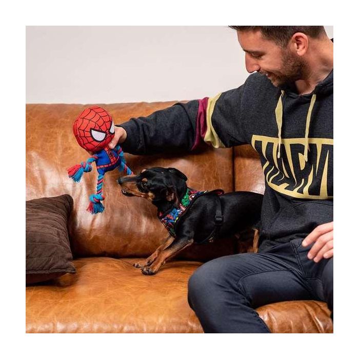Cerdá Cuerda dental para perro Spiderman, juguete masticable para la higiene bucal, color rojo - 8.0 x 13.0 x 26.0 cm 2