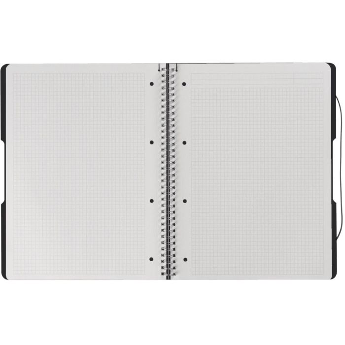 Herlitz Spiralblock "to go" PP-Cover A4 80 Bl. opak schwarz 1 Herlitz Spiralblock "to go" PP-Cover A4 80 Bl. opak schwarz 1