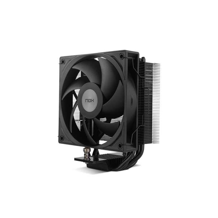 Nox Hummer R-400 NXHUMMERR400BK - Ventilador con Disipador CPU 120mm PWM, Compatible Intel y AMD, Negro
