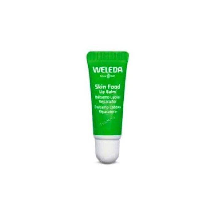 WELEDA Skin Food Lip Balm Bálsamo Labial Reparador para Labios Secos y Agrietados - Pack 6 Unidades x 8 ml