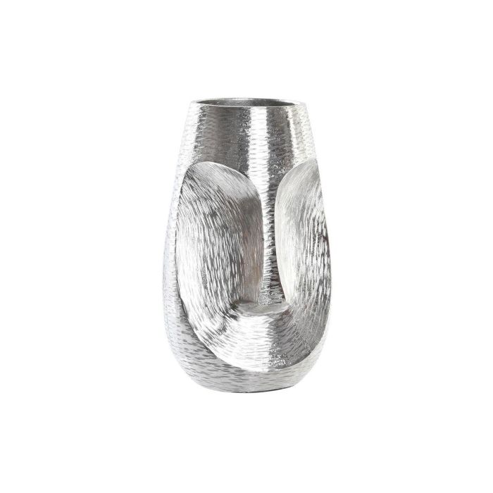 DKD Home Decor Jarrón Decorativo Moderno de Aluminio Plateado con Diseño de Cara 19 x 31 x 19 cm 0 DKD Home Decor Jarrón Decorativo Moderno de Aluminio Plateado con Diseño de Cara 19 x 31 x 19 cm 0