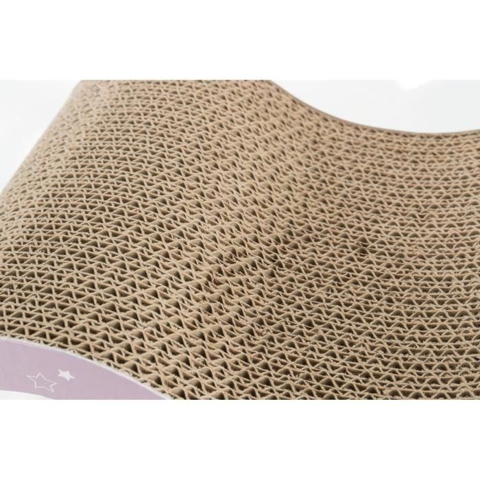 Rascador Junior Wave - TRIXIE - 38 x 7 x 18 cm - Malva/Menta 2 Rascador Junior Wave - TRIXIE - 38 x 7 x 18 cm - Malva/Menta 2