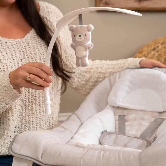 Mecedora para bebé 3 en 1 INGENUITY Keep Cozy - Linden - 3 posiciones: Arco con peluches extraíbles, hasta 18 kg 3 Mecedora para bebé 3 en 1 INGENUITY Keep Cozy - Linden - 3 posiciones: Arco con peluches extraíbles, hasta 18 kg 3