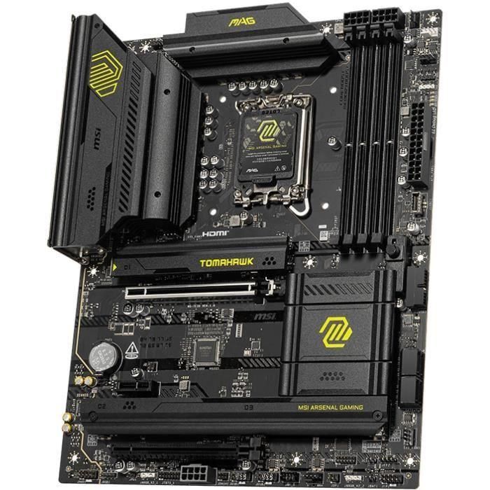 MSI MAG B860 TOMAHAWK WiFi Placa Base, LGA 1851, Intel B860, DDR5, Wi-Fi 7, LAN 5G, Thunderbolt 4, 911-7E39-001 1 MSI MAG B860 TOMAHAWK WiFi Placa Base, LGA 1851, Intel B860, DDR5, Wi-Fi 7, LAN 5G, Thunderbolt 4, 911-7E39-001 1