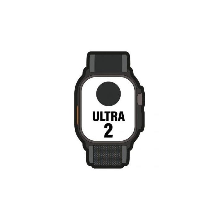 Apple Watch Ultra 2/ GPS/ Cellular/ 49mm/ Caja de Titanio Negro / Correa Loop Trail Negro S/M Apple Watch Ultra 2/ GPS/ Cellular/ 49mm/ Caja de Titanio Negro / Correa Loop Trail Negro S/M