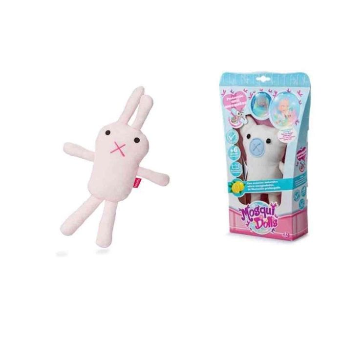 Peluche mosquidolls blandito rosa 24cm (con proteccion antimosquitos) 1 Peluche mosquidolls blandito rosa 24cm (con proteccion antimosquitos) 1