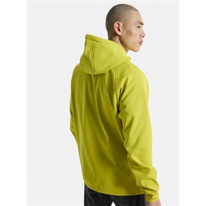 Sudadera con Capucha Hombre Burton Crown Weatherproof Amarillo 3