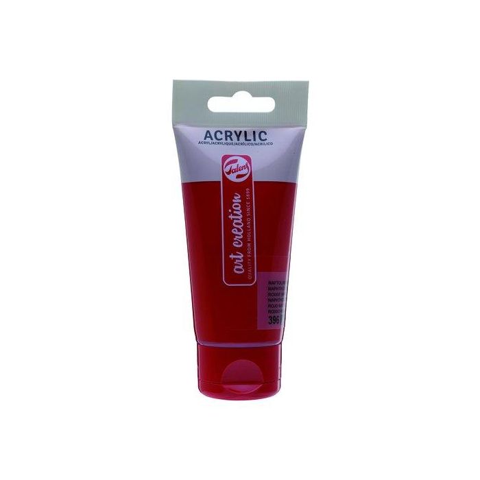 Pintura Acrilica Talens Art Creation 75 Ml (Tubo) Rojo Medio 3 unidades