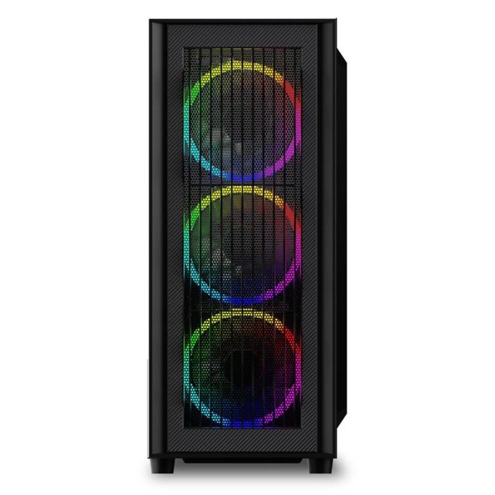 Caja Semitorre ATX Sharkoon RGB Wave Negro 2