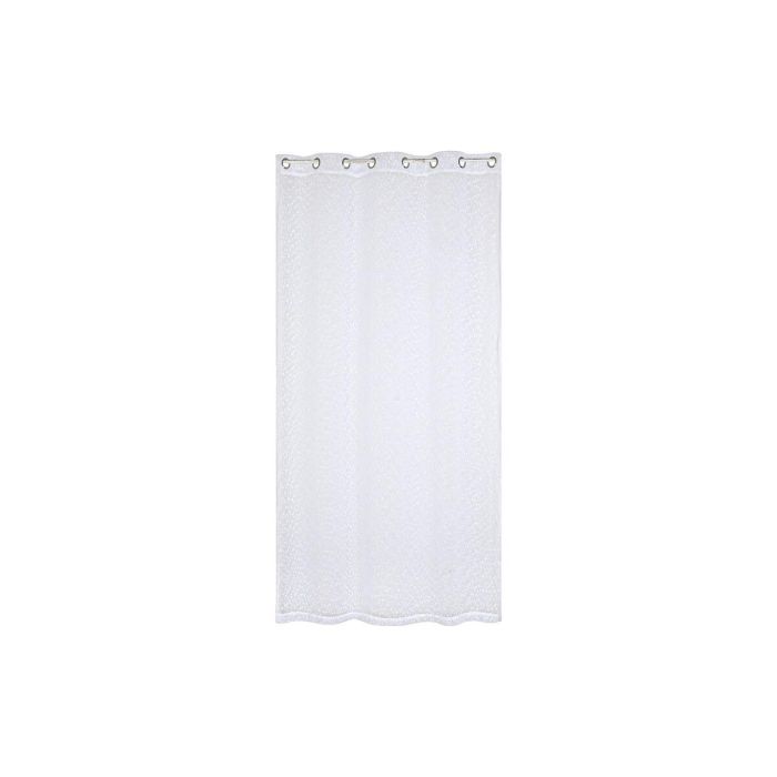 Cortina Basicos DKD Home Decor Blanco 260 x 260 x 140 cm