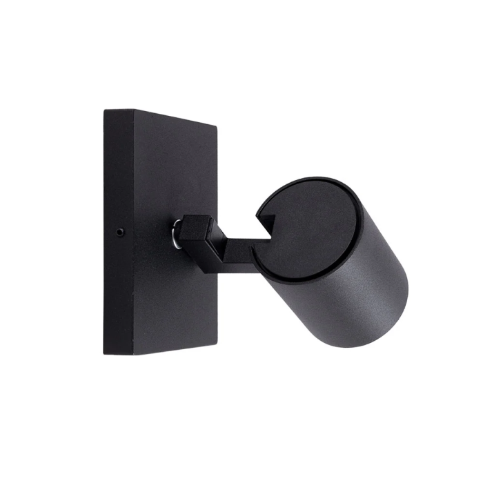 Lumiastra Aplique de Pared "Lumiastra" LUM-P1GU10-B Aluminio Orientable Interior Tiendas Salones Dormitorios 4