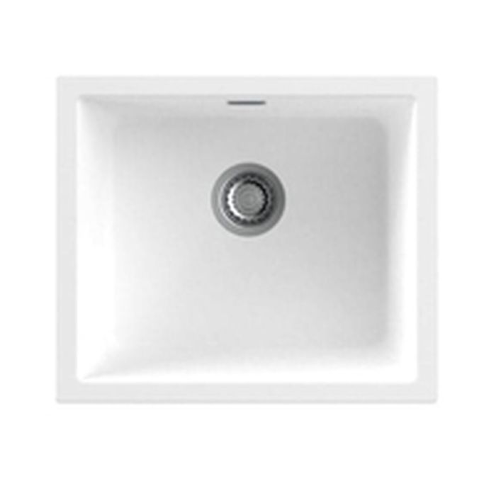 Fregadero de Un Seno Nodor 45401BWH 4084 Blanco