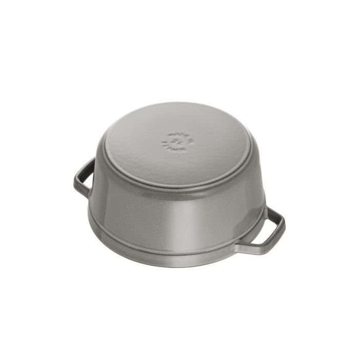Staub La Cocotte 20cm rund. Graphit-grau. Gusseisen 3 Staub La Cocotte 20cm rund. Graphit-grau. Gusseisen 3