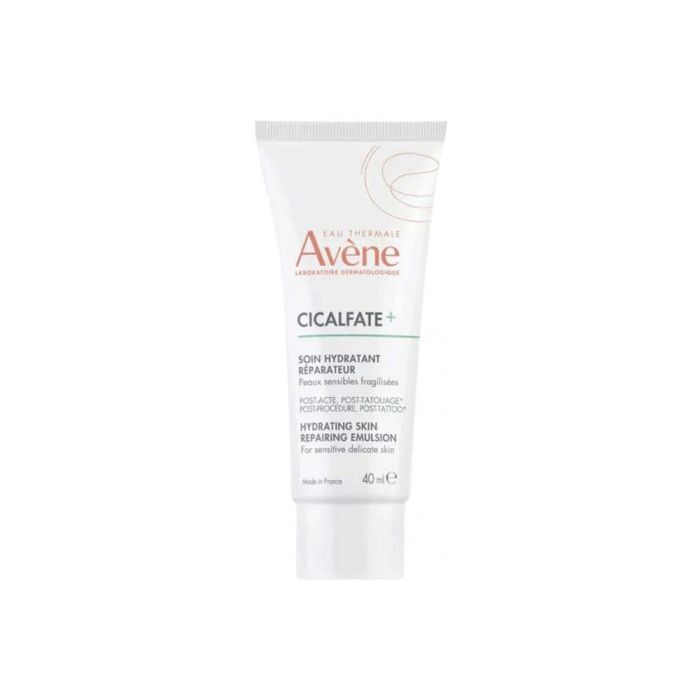 Avène Cicalfate+ Emulsión Reparadora Hidratante Facial y Corporal Post Acto Dermatológico Superficial Piel Sensible 40ml