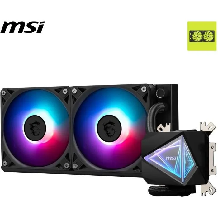 MSI MAG Coreliquid I240 Sistema de refrigeración líquida AIO Negro 12 cm