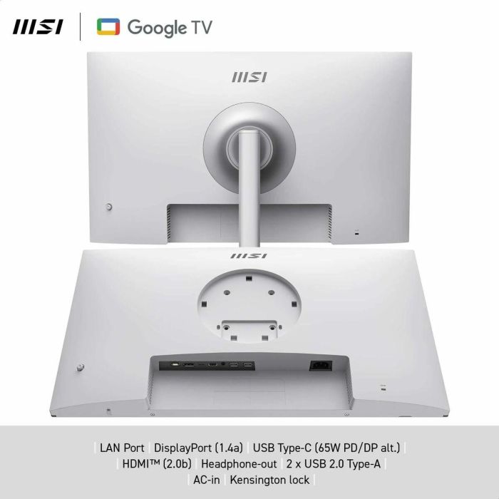 MSI Modern MD272UPSW 9S6-3PB19H-261 Monitor 27" IPS 4K UHD (3840x2160) 60Hz Blanco 1