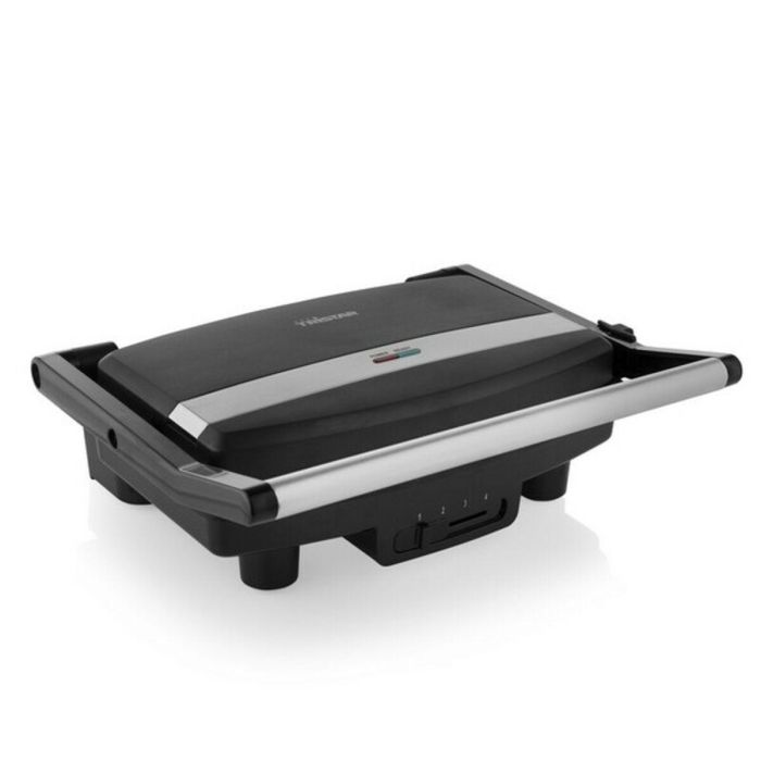 Grill de contacto Tristar GR-2856 1000W Negro Acero 28 x 19 cm Grill de contacto Tristar GR-2856 1000W Negro Acero 28 x 19 cm