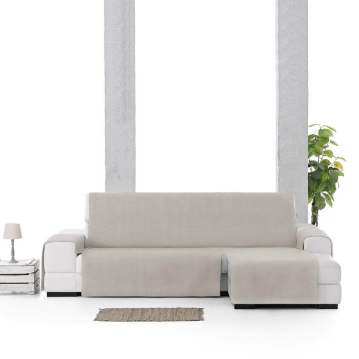Funda para chaise longue de brazo corto derecho Eysa LEVANTE Beige Lino 100 x 110 x 240 cm 3 Funda para chaise longue de brazo corto derecho Eysa LEVANTE Beige Lino 100 x 110 x 240 cm 3