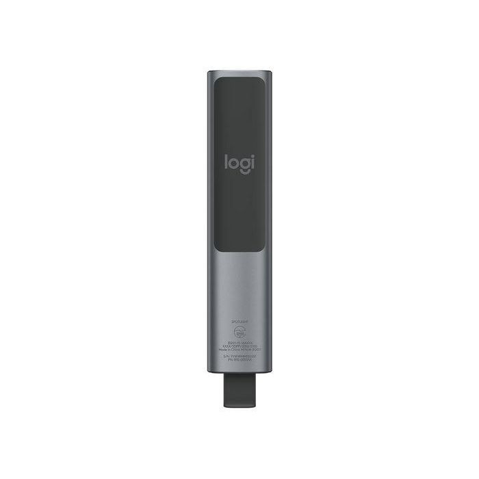 Logitech Presentador Inalámbrico Spotlight Plus BT, Bluetooth/RF, USB, Alcance 30m, Color Gris 2