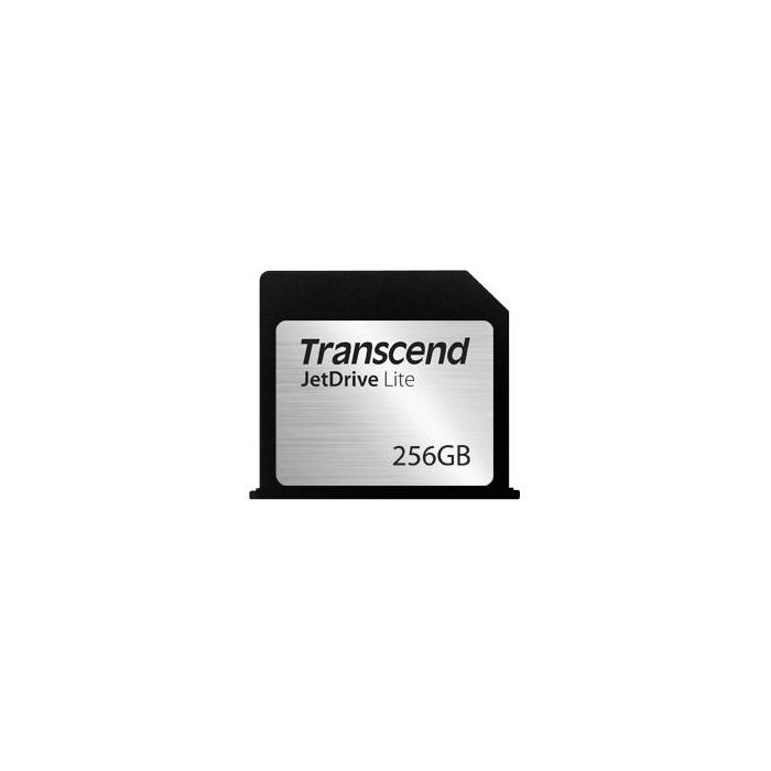 Transcend JetDrive Lite 130 256GB, tarjeta de memoria, 95 MB/s Lectura, 55 MB/s Escritura, Resistente, para MacBook Air/Pro