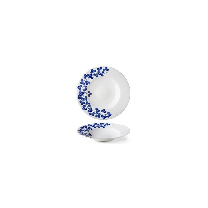 Plato Hondo INDIGO 8850 LANGENTHAL 27 cm - Porcelana Clover (6 Unidades) Plato Hondo INDIGO 8850 LANGENTHAL 27 cm - Porcelana Clover (6 Unidades)