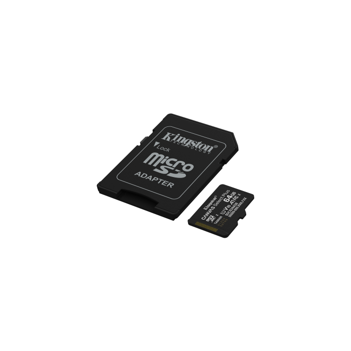 Kingston Technology 64Gb Microsdxc Canvas Select Plus Gen3 100Mb/S A1 (Incluye Adaptador de Sd) 1 Kingston Technology 64Gb Microsdxc Canvas Select Plus Gen3 100Mb/S A1 (Incluye Adaptador de Sd) 1