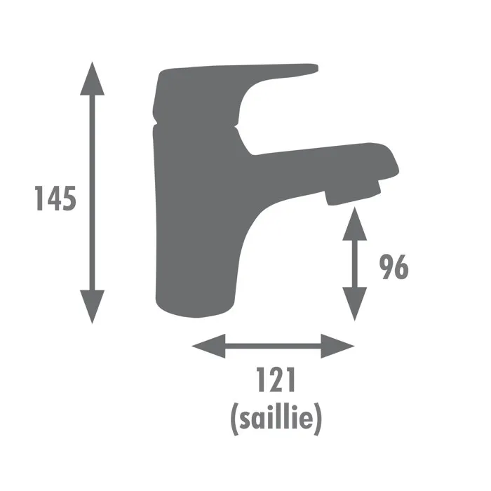 Edouard Rousseau Mezclador Monomando de Lavabo Kiopta Latón Cartucho Cerámica Mango Metal Estilo Moderno Ahorro Agua 1 Edouard Rousseau Mezclador Monomando de Lavabo Kiopta Latón Cartucho Cerámica Mango Metal Estilo Moderno Ahorro Agua 1