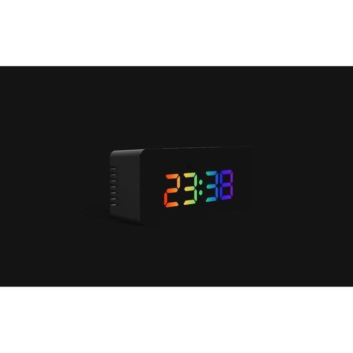Despertador LED RGB - EVOOM - ESPEJO 2 Despertador LED RGB - EVOOM - ESPEJO 2