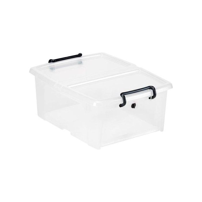Caja Almacenamiento Strata By Cep Hw695 20 Litros Apilable Cristal