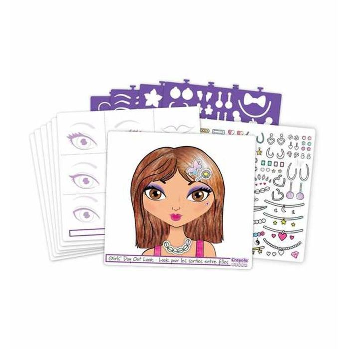 Crayola Álbum de Maquillaje de Estrellas 26x28 cm para Crear Nuevas Combinaciones +8 años 2 Crayola Álbum de Maquillaje de Estrellas 26x28 cm para Crear Nuevas Combinaciones +8 años 2