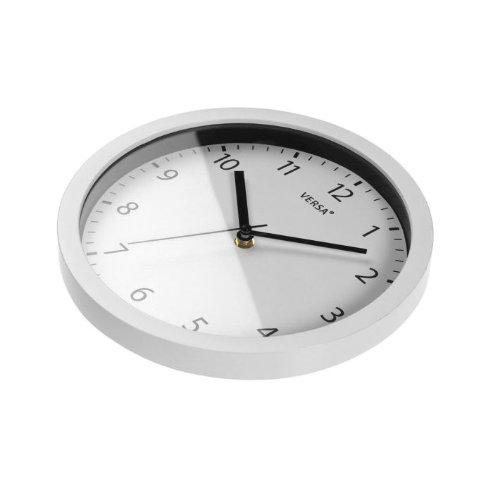 Reloj De Pared Blanco 25Cm Versa (2 Unidades) 1