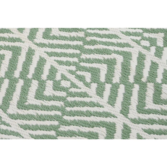 DKD Home Decor Alfombra Azul Verde Menta 180 x 120 x 1 cm (4 Unidades) 2