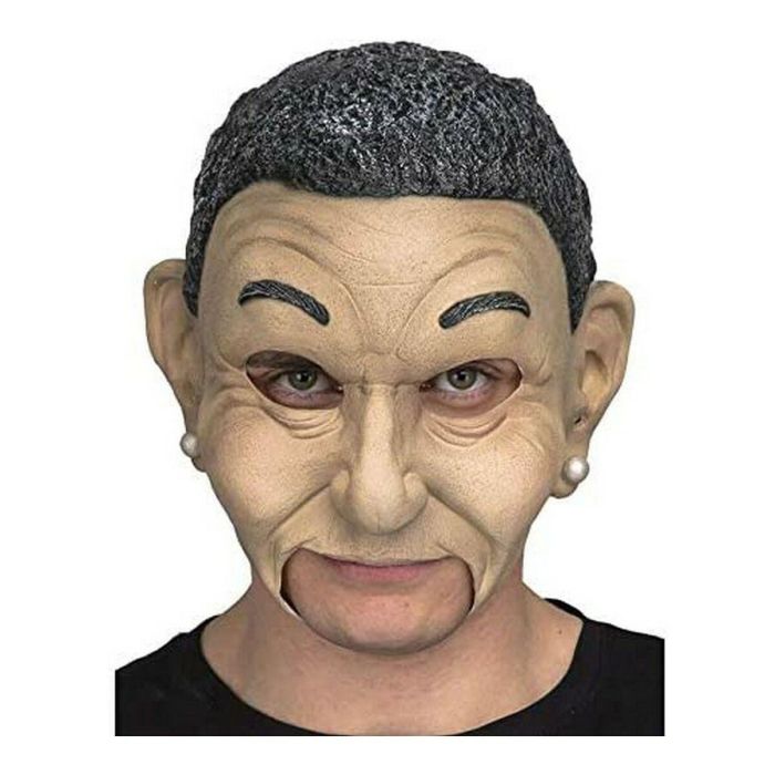 Open old woman latex mask Open old woman latex mask