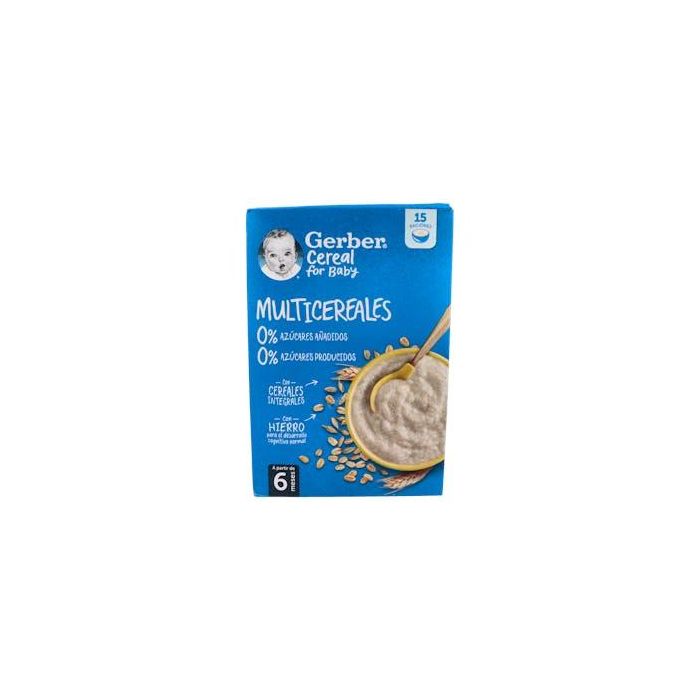 Gerber Papilla Multicereales 0% Azúcares Añadidos 270 g