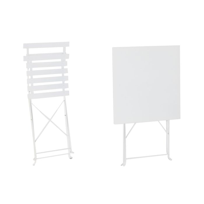 Mesa Terraza Y Jardin DKD Home Decor Blanco 60 x 71 x 60 cm Set de 3 8 Mesa Terraza Y Jardin DKD Home Decor Blanco 60 x 71 x 60 cm Set de 3 8