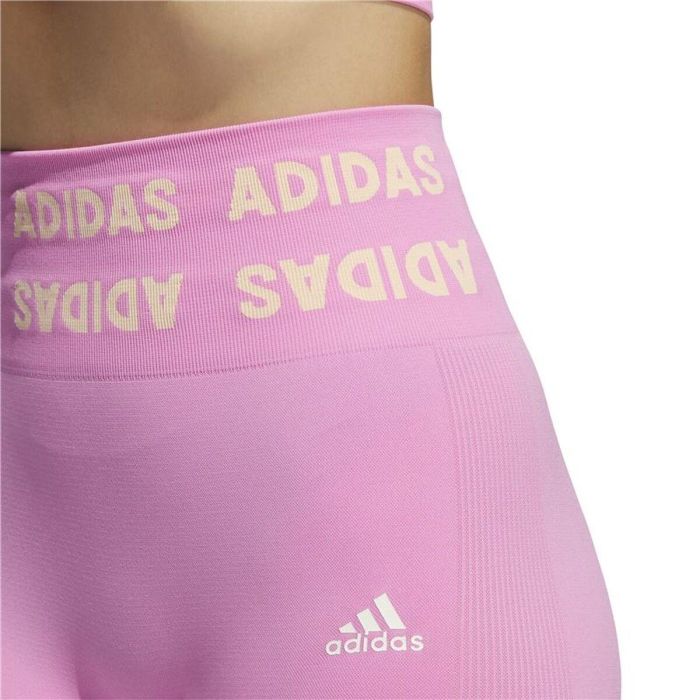 Mallas Deportivas de Mujer Adidas Aeroknit Rosa 2