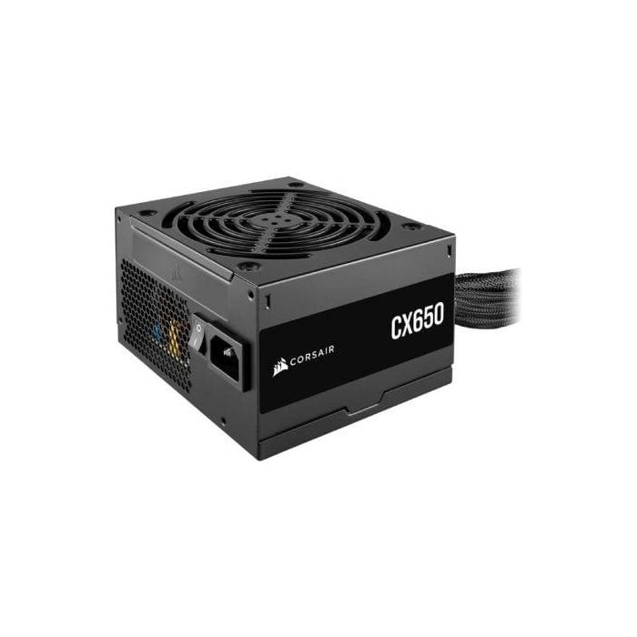 Corsair CX650 Fuente de Alimentación ATX 650W 80 Plus Bronze Ventilador Silencioso 120mm Longitud Compacta 125mm CP-9020278-EU 2 Corsair CX650 Fuente de Alimentación ATX 650W 80 Plus Bronze Ventilador Silencioso 120mm Longitud Compacta 125mm CP-9020278-EU 2