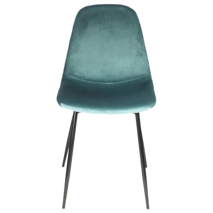 Silla Terciopelo Azul Giulia Home Deco Factory 1