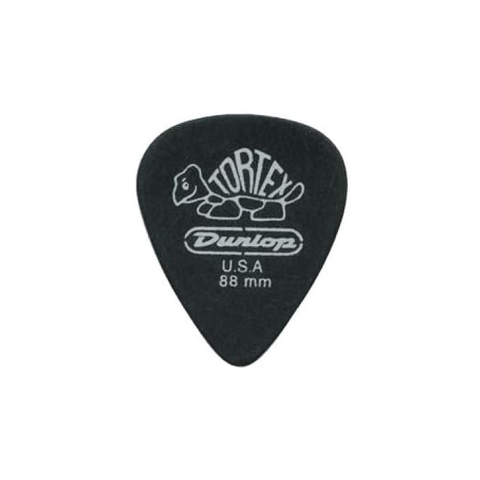 Pack De 12 Unidades Tortex / Std Pitch Black - 0,88Mm