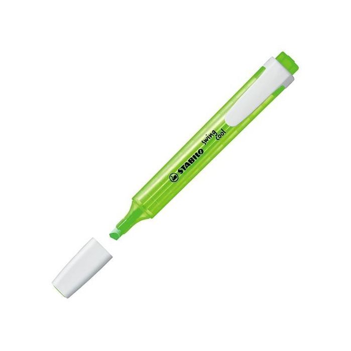 Stabilo Marcador Fluorescente Swing Cool Pastel Chispa De Lima Caja 10 Ud Stabilo Marcador Fluorescente Swing Cool Pastel Chispa De Lima Caja 10 Ud
