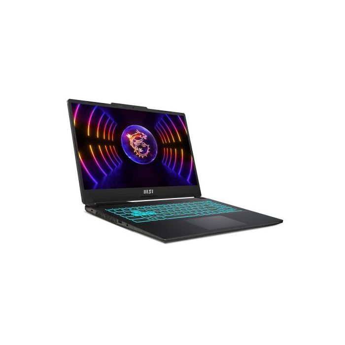 MSI Cyborg 15 A13VF-828XES Portátil 39,6 cm (15.6") Full HD Intel® Core™ i7 i7-13620H 16 GB DDR5-SDRAM 512 GB SSD NVIDIA GeForce RTX 4060 Wi-Fi 6E (802.11ax) FreeDOS Negro