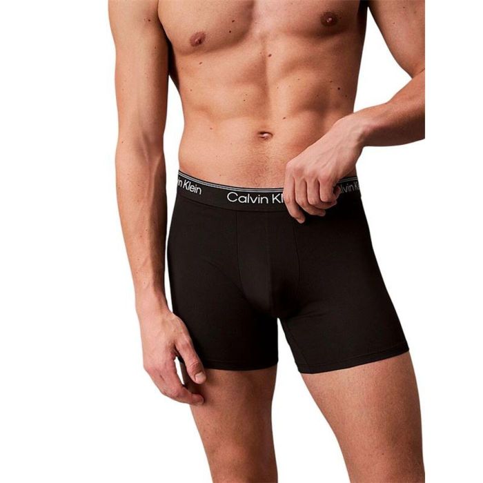 Bóxer de Hombre Calvin Klein Negro 3 Piezas XS 3