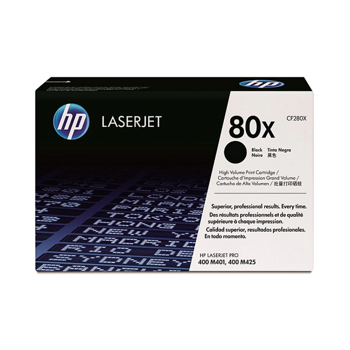 HP Cartucho de Tóner Original LaserJet 80X Alta Capacidad Negro 6900 páginas 1