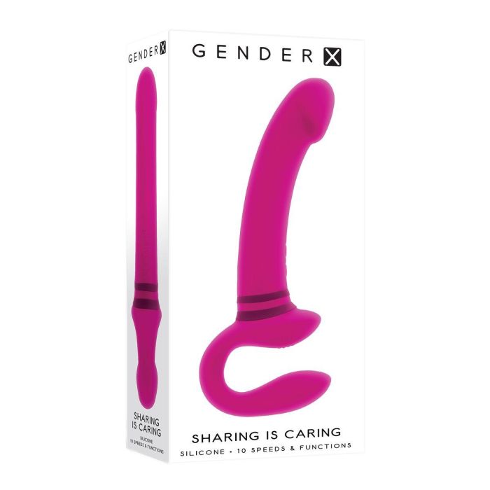 Consolador de Doble Penetración Gender X Rosa 1 Consolador de Doble Penetración Gender X Rosa 1