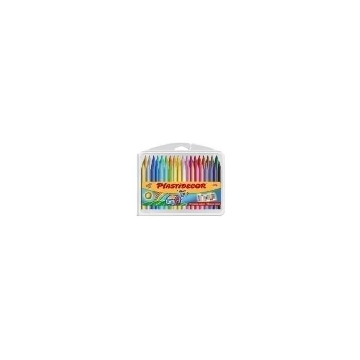 Plastidecor Ceras Kids Colores Surtidos Estuche 36 Ud Plastidecor Ceras Kids Colores Surtidos Estuche 36 Ud