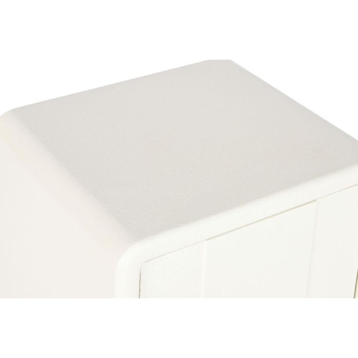 Mesita De Noche Moderno DKD Home Decor Blanco 40 x 55 x 45 cm 7 Mesita De Noche Moderno DKD Home Decor Blanco 40 x 55 x 45 cm 7