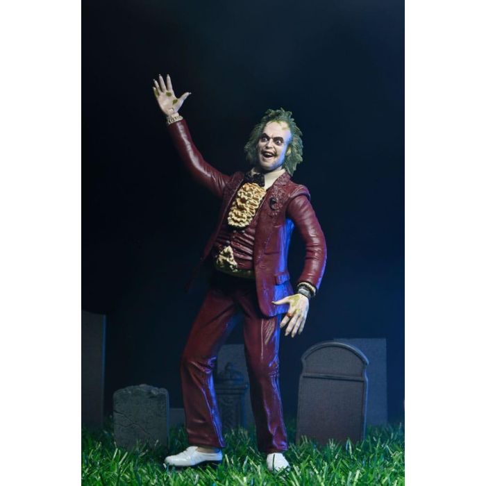 Beetlejuice Red Tuxedo Scale Action Fig. 5 Beetlejuice Red Tuxedo Scale Action Fig. 5