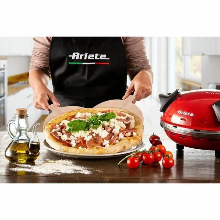 Ariete Horno para pizza Da Gennaro 1200 W Rojo y negro con piedra refractaria hasta 400° para pizzas caseras 1 Ariete Horno para pizza Da Gennaro 1200 W Rojo y negro con piedra refractaria hasta 400° para pizzas caseras 1